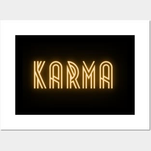 Karma Posters and Art